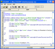 CFM2ASP screenshot